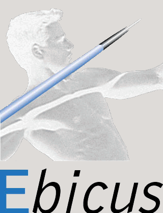 Ebicus Logo vanaf 2000 "De Speerwerper"
